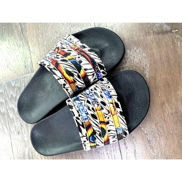 AUTHENTIC ADIDAS MEN / WOMEN 8 ADILETTE FLIP FLOPS GY9433 Butterfly Slides - Picture 1 of 5